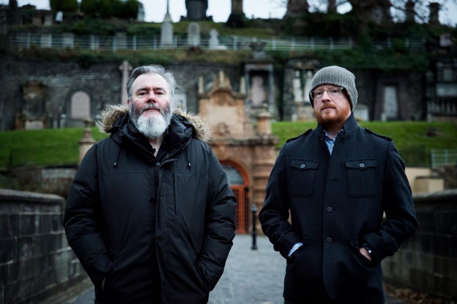 Arab Strap, Aiden Moffat and Malcolm Middleton, photo Kat Gollack